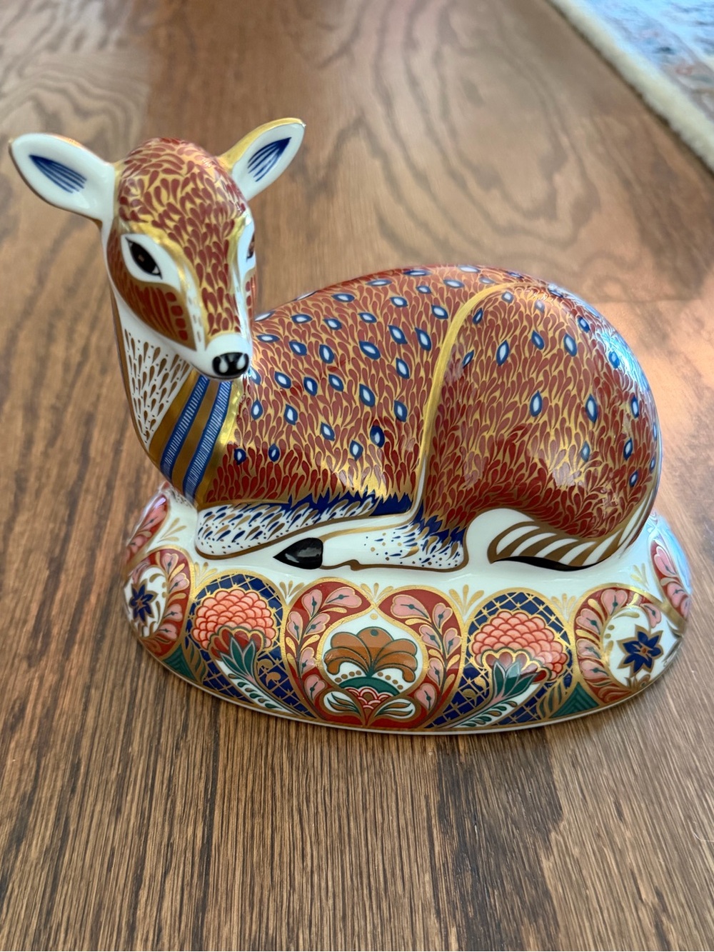 Royal Crown Derby “Resting Doe” Bone China Figurine/Paperweight
